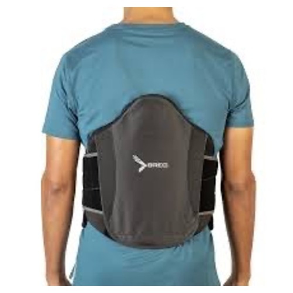 Breg Ascend 637 LSO Back Brace Spinal Orthosis Black Blue Size 1